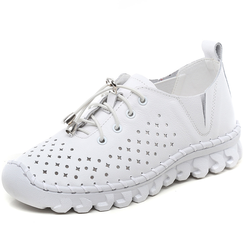 21春夏镂空冲孔女鞋软底驾车鞋 洞洞鞋 透气妈妈鞋 单鞋|ms