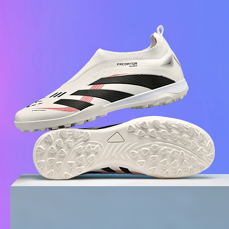 Zapatos de Fútbol con Tacos TF de Corte Bajo de KPU y TPU Antideslizante para Césped Artificial