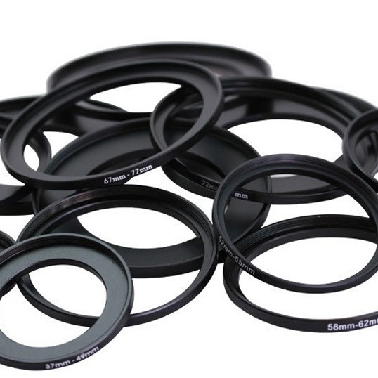 光学镜头C-CS转接环显微镜视觉数码LED补光源外壳铝合金非标加工