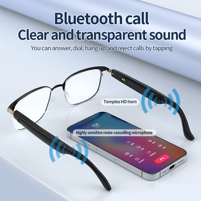 Y06-11 グラデーション新クロスボーダーホットスタイルスマート AI Bluetooth メガネ抗 UV TWS Bluetooth ヘッドセットスマート|undefined