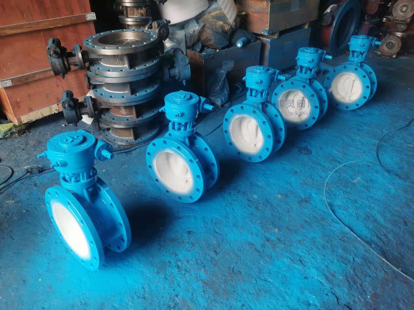 硬密封电动法兰蝶阀 D943H-25C DN100