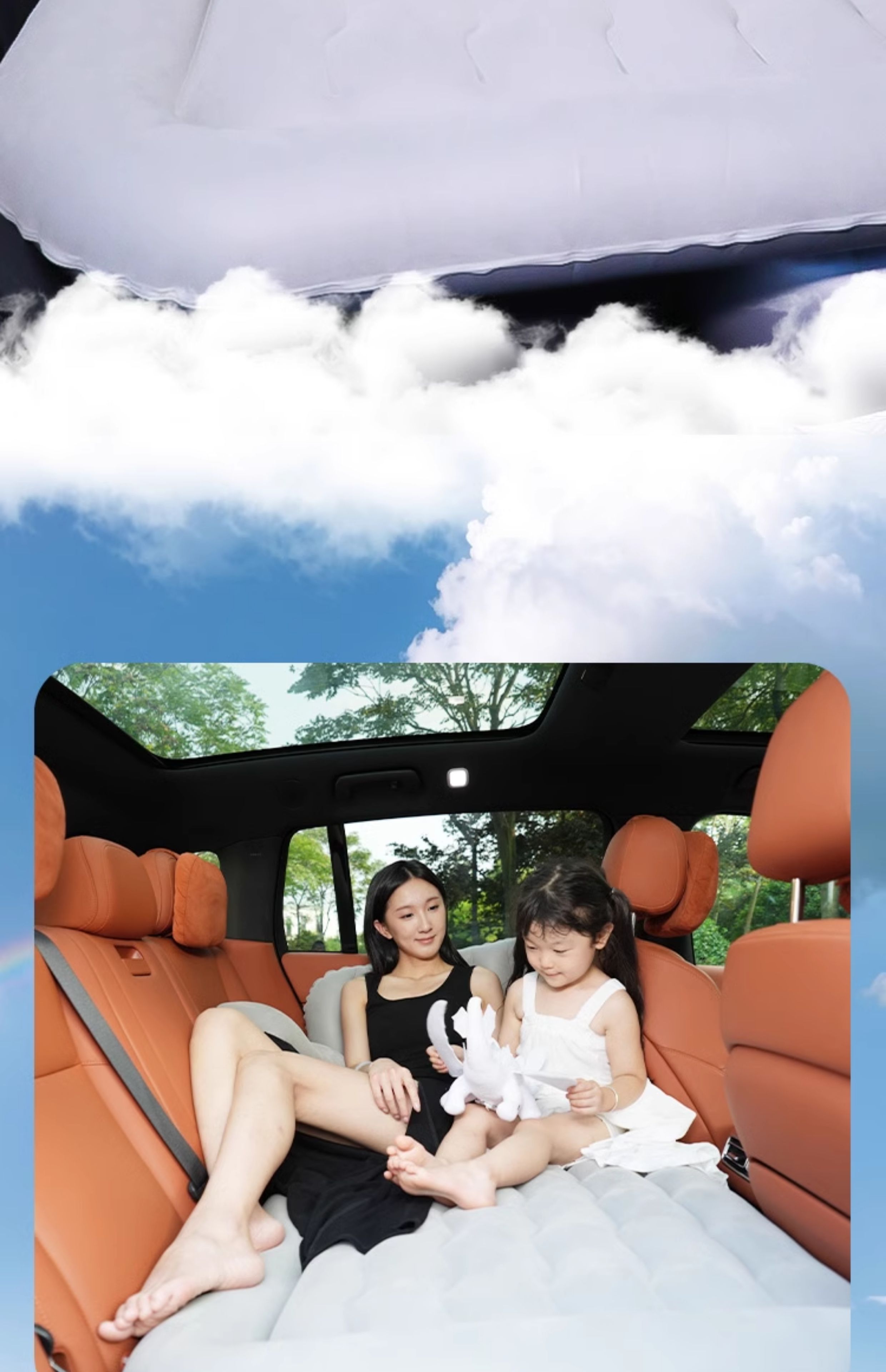 Volkswagen Tayron car mattress, inflatable bed, rear exhaust cushion, 2026 FAW trunk sleeping pad, 25 car models
