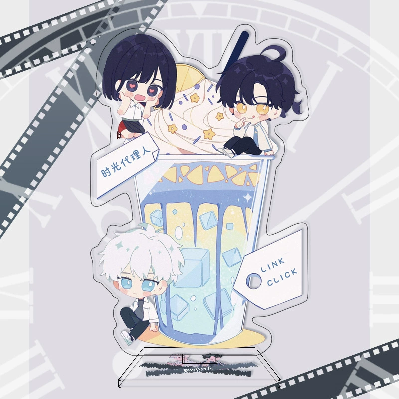 [埘 立 玳䧉 玳䧉 【高] Height 16cm thick 4mm anime acrylic large setting license plate distribution D system