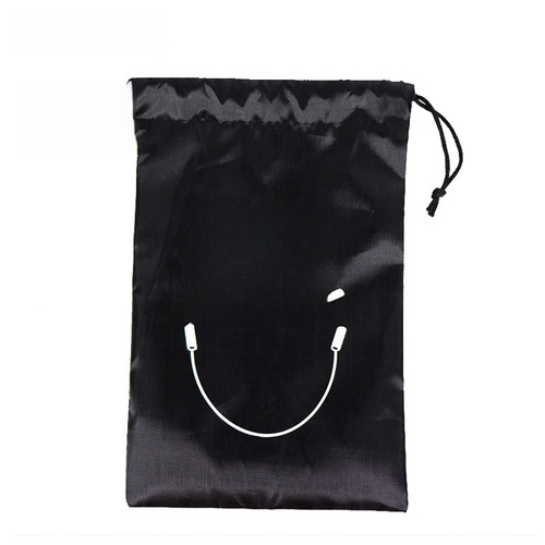 Polyester rope bag rush 210D nylon rope bag 16x25cm polyester cloth skipping rope storage bag 
