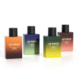 佳兴玻璃工厂30ml50ml方形透明香水分装瓶化妆品香水喷雾瓶包材