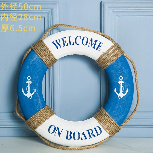 50 blue iron anchor