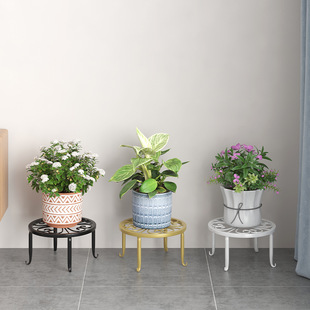 Flower Rack Living Room Floor-Standing Flower Pot Bracket Iron Flower Pot Rack Balcony 2024 New Flower Rack Storage Rack Outdoor