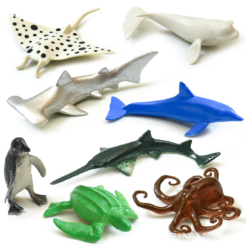 Modelo animal transfronterizo Zoológico para niños dinosaurio juguete traje simulación animal Marina pequeño insecto modelo