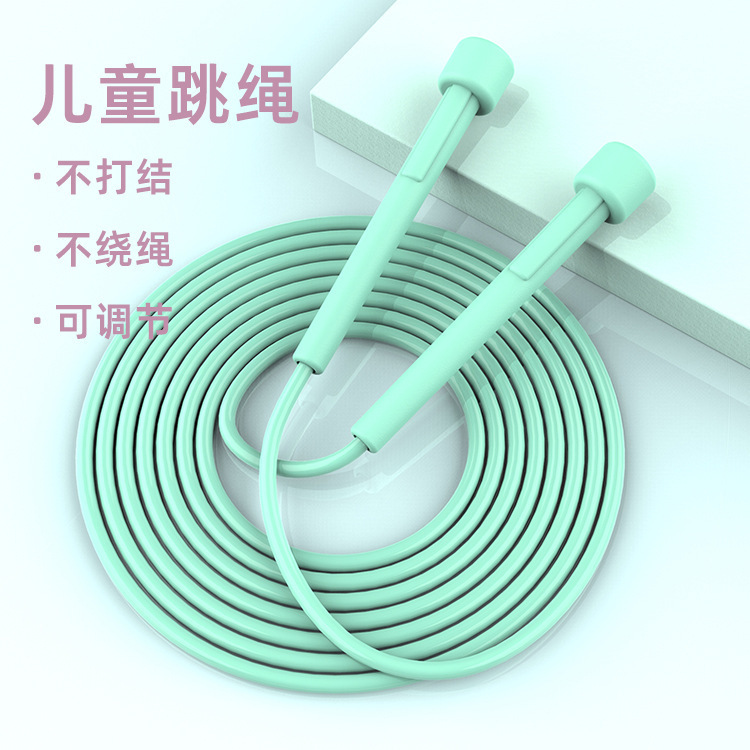 PVC レーシングノンスリップ縄跳びフィットネススポーツ用品プロフェッショナルロープ小学生子供試験ペンロッド縄跳び|undefined