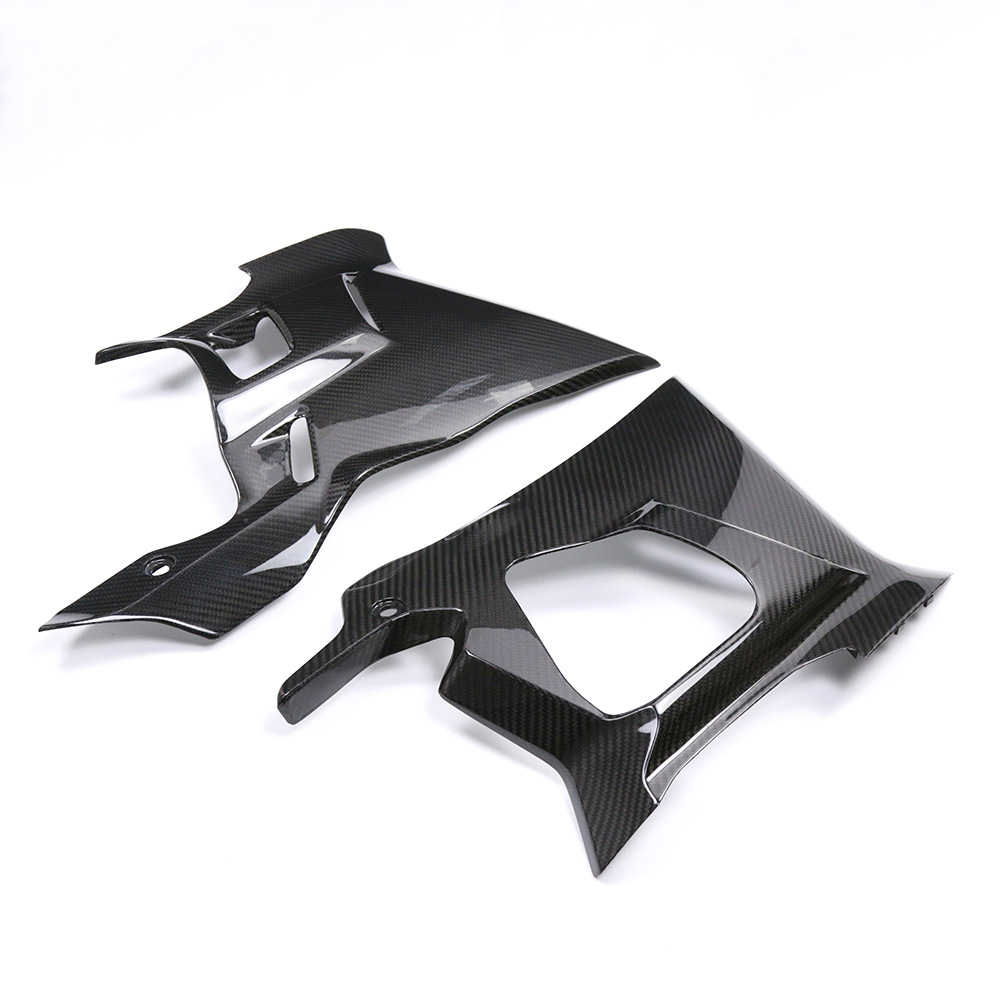 Suitable for new YAMAHA YAMAHA R3 lower spoiler carbon fiber shell motorcycle accessories lower large side plate