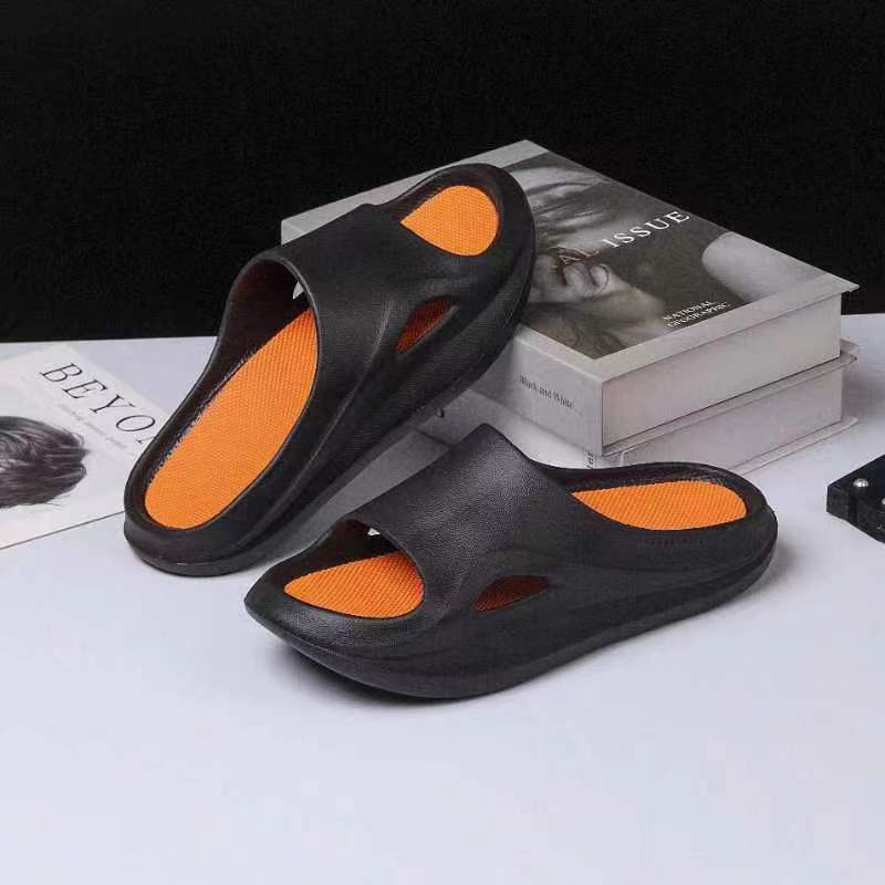 2022 new slippers men's outdoor wear summer sports wear-resistant non-slip EVA men's slippers LOGO custom