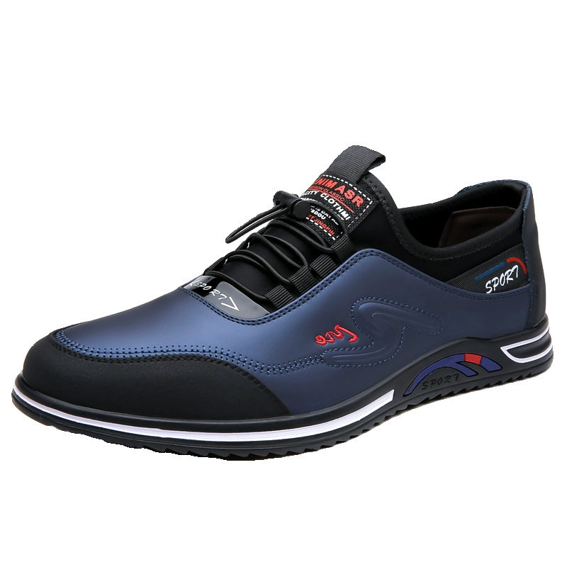 Herren Freizeitschuhe Aus Leder Mit Höhenverstellung British Style_voghion.com