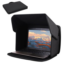 跨境工厂现货户外笔记本电脑遮阳罩可折叠便携式笔记本电脑手提包