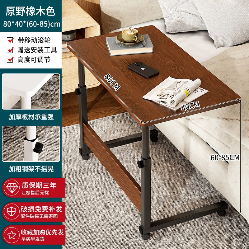 Mesa de cama elevadora móvil dormitorio de estudiantes mesa de estudio escritorio escritorio de escritorio escritorio de escritorio dormitorio escritorio de computadora pequeña mesa
