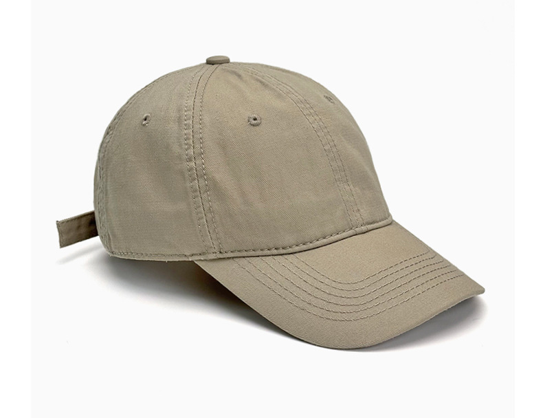 Casquette de baseball unisexe oversize en coton doux, visière incurvée, protection solaire, style décontracté streetwear, sport et festif rétro._voghion.com