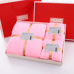 Towel Bath Towel Gift Box Wedding Favors Birthday Party Gift Towel Company Gift Practical Towel Wholesale