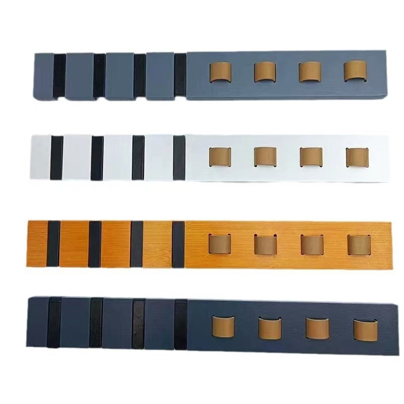 家庭用木製眼鏡収納ラック壁掛け式キーキャップ収納ラックリビング壁面サングラス整理ラック|undefined