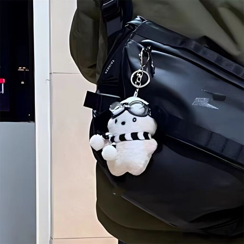 インブラッシュパチャ犬かわいい人形ガールハートスクールバッグペンダントぬいぐるみクリエイティブ人形漫画カップルギフト|undefined