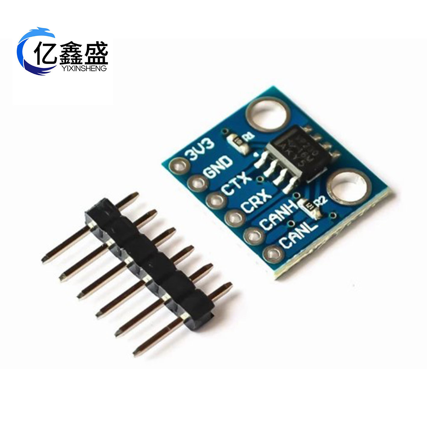 MCU230 总线收发器 SN65HVD230 CAN通信模块 230