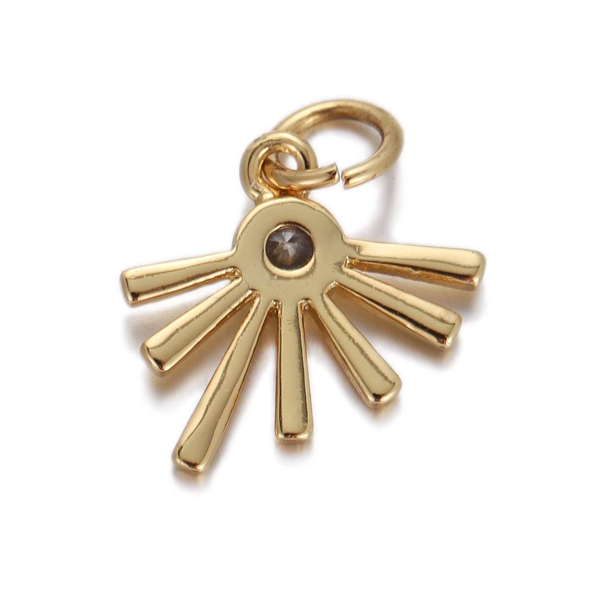 4g Weight Pendant Jewelry Making Type Gold Plated Plating Material Zircon Inlay Material 1 Piece Quantity Holiday Occasion Copper Material Donuts Pattern Women's Gender Enamel Design Simple Style Style 1 Piece Copper Zircon Gold Plated Donuts Pendant 22