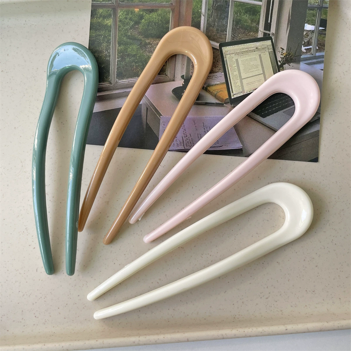 Китайская заколка, hairclip, аксессуар для волос, заколки, простой и элегантный дизайн, интернет-знаменитость