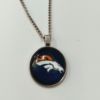 Retro football necklace, American style