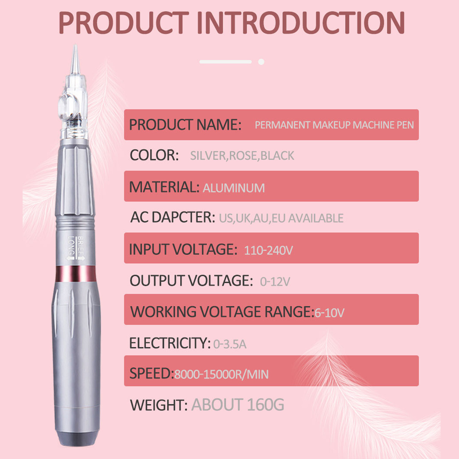 Tatuaje semipermanente bordado labial blanqueador conjunto completo de suministros de herramientas de práctica para principiantes conjunto completo de consumibles profesionales para abrir una tienda