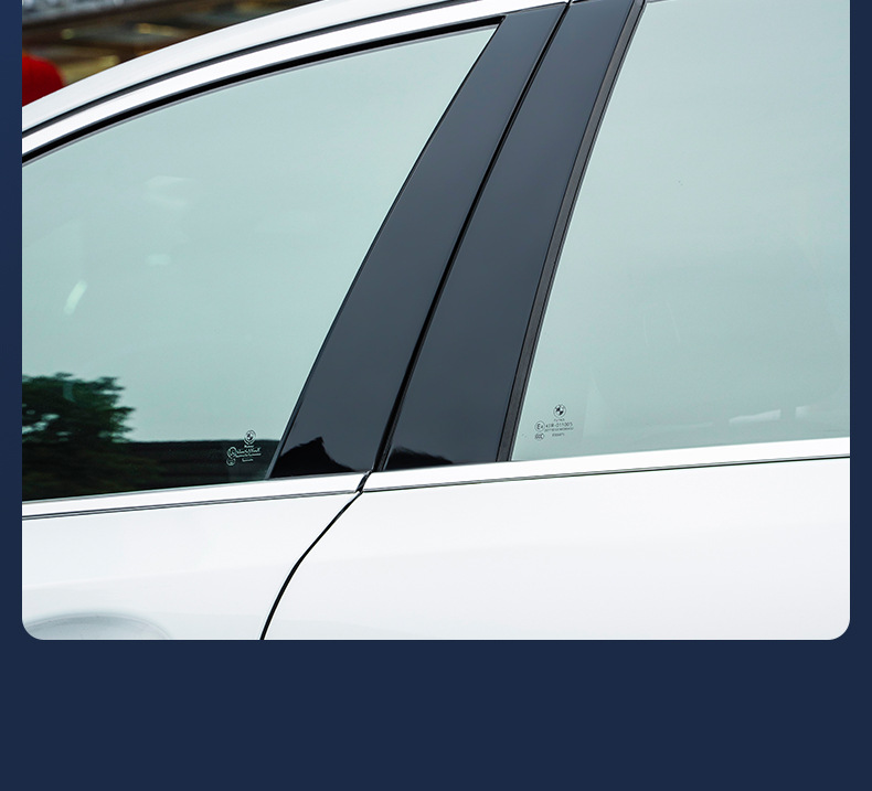 Suitable for Equinox 5 Equinox 8 Titanium 3 Modified Center Pillar Film Window B-Pillar Protective Film Anti-Scratch Wear-Resistant High-Definition