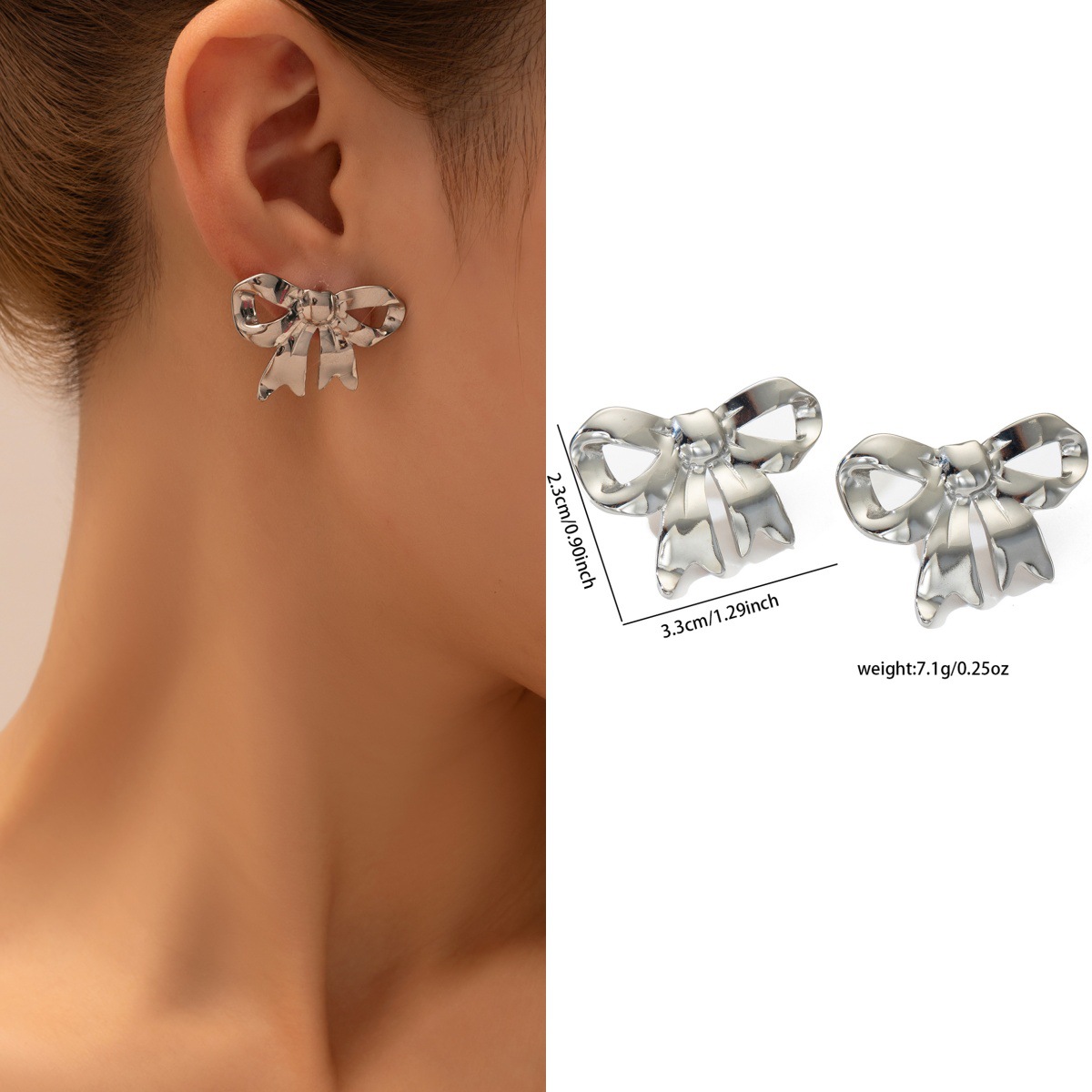 Pendientes de acero de titanio transfronterizos para mujer, lujo ligero, sentido de alta gama, temperamento retro de nicho, pendientes que no se desvanece, pendientes de todo fósforo al por mayor