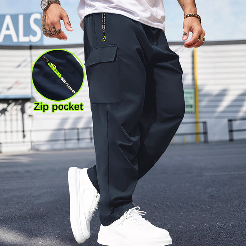 Ebay European and American casual pants, men's breathable sports work, long pants, retro work