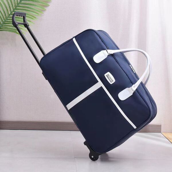 Capacious suitcase