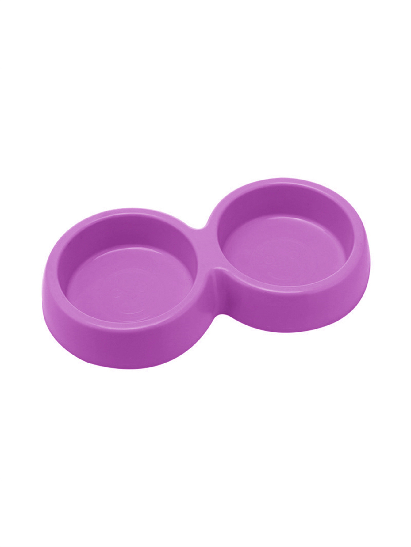 스테인리스 그릇이 없는 보라색