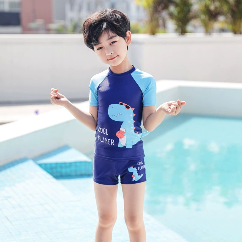 Детские купальники для мальчиков, раздельные удобные модные брюки, для подростков