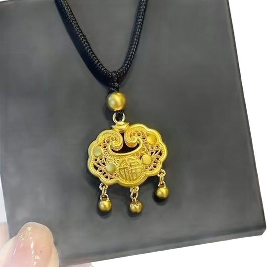 Gold-Plated Jewelry with Hollow 