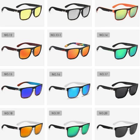 KDEAM (Cross-border trading), travel classic square universal sunglasses for men and women