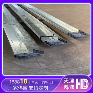 镀锌z型钢 来图定制 可做防腐喷漆 冷弯冲孔c型钢屋面檩条