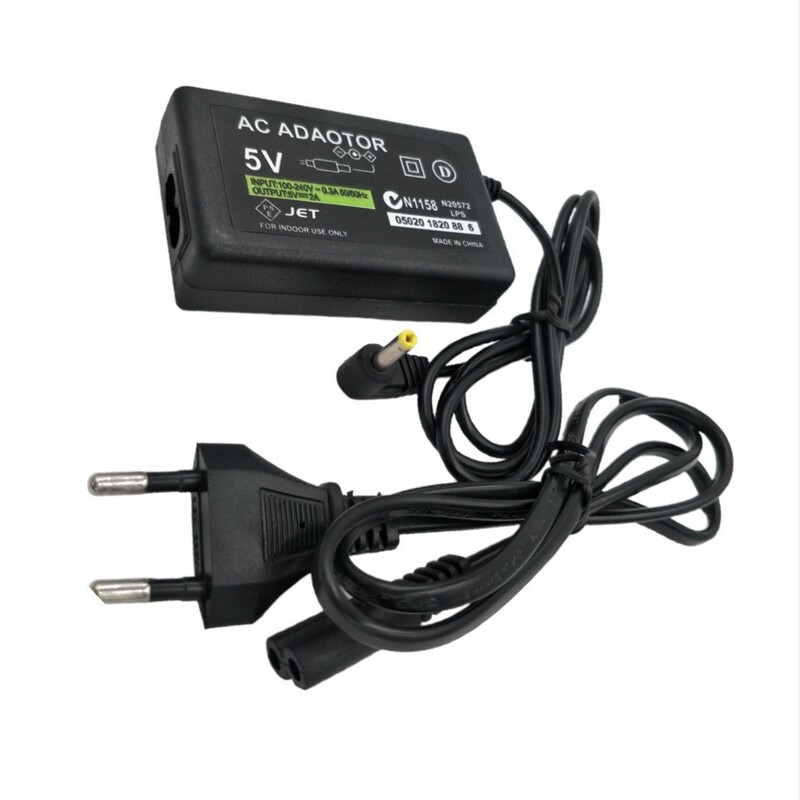 Suitable for Psp Charger, Psp Power Adapter, 5V Handheld Game Console Charger, European Standard, American Standard, British Standard