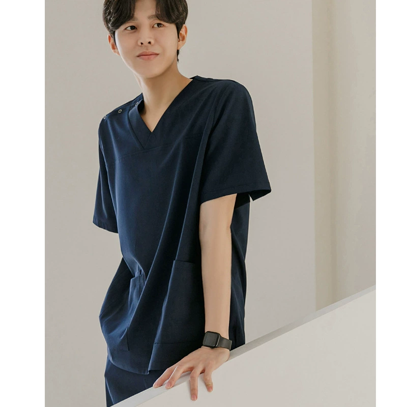 Overall, split set, nurse uniform, 2022, for beauty salons