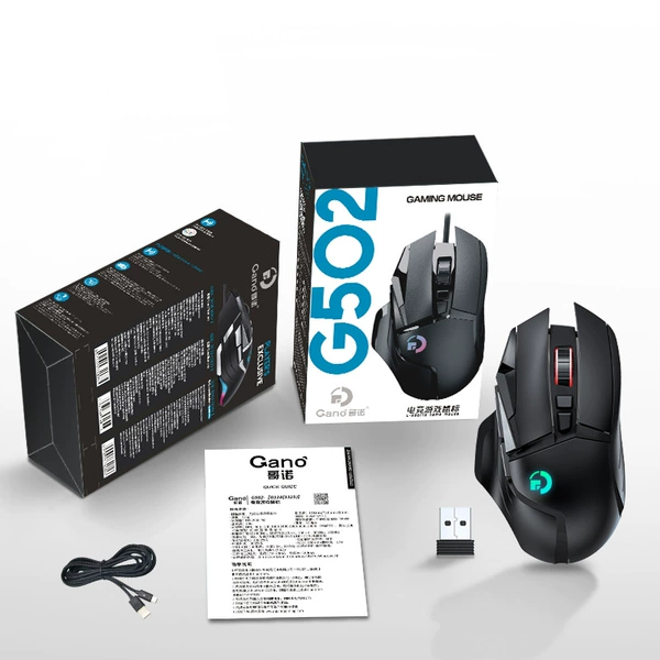 G502 wireless dual -mold black 10000dpi