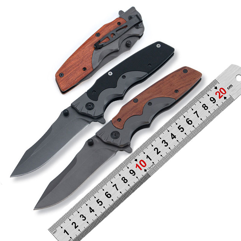 户外折叠刀随身高硬度锋利小刀荒野战术求生防身多功能刀具水果刀