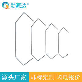 厂家V型钢丝挂钩喷涂电镀喷塑电泳喷漆/流水线用老式吊钩治具大全