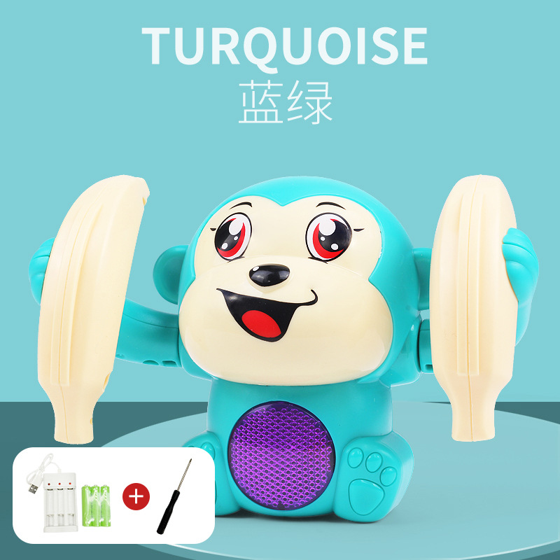 소리와 빛을 제어하는 ​​전전원숭이 [그린] + 충전지 세트