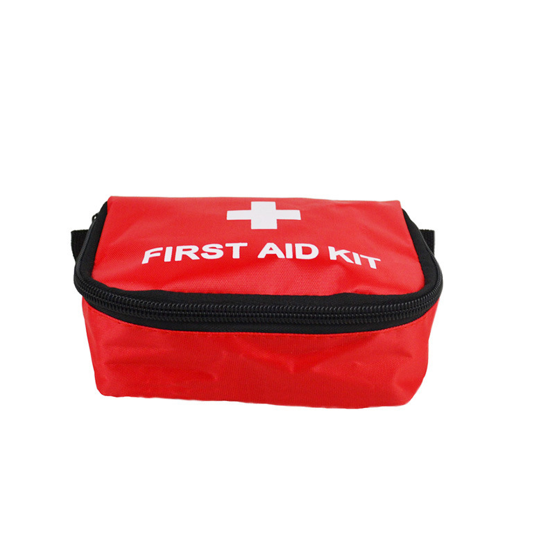 Botiquín de primeros auxilios portátil para coche, kit de emergencia para exteriores, kit médico pequeño de tela Oxford para protección del hogar, venta al por mayor