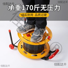 盤盤盤器線軸收線繞線盤接線線盤空盤工程線軸移動電纜盤收卷線纜