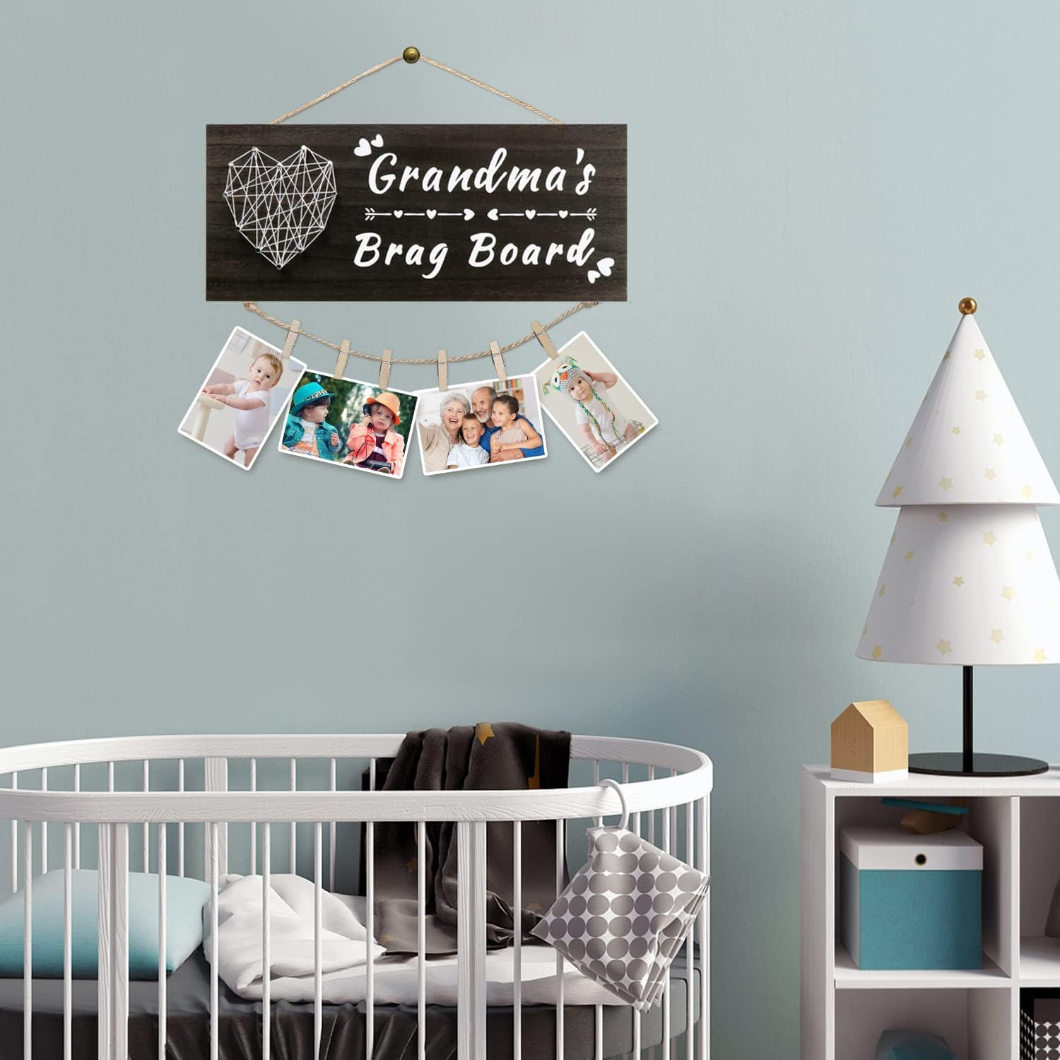 Amazon madera maciza fotografía bebé conmemorativa marco de fotos clip real multi-especificación marco de fotos de pantalla de escritorio