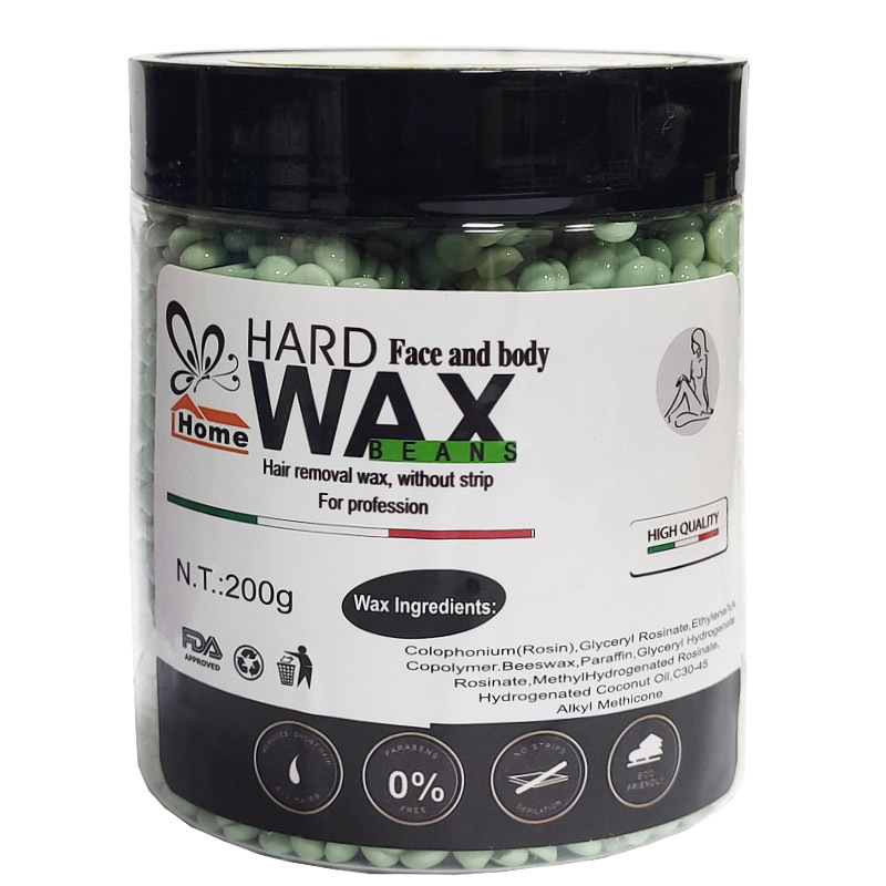 Nuevo 200g cera de abejas depilación cera frijoles depilación cera de abejas partículas sólidas crema de depilación sin papel partes privadas cera nacarada frijoles
