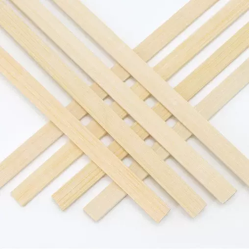 供黄皮加厚加长扁竹片一次性扁烧烤竹签9mm厚工艺BBQ商用日式竹签