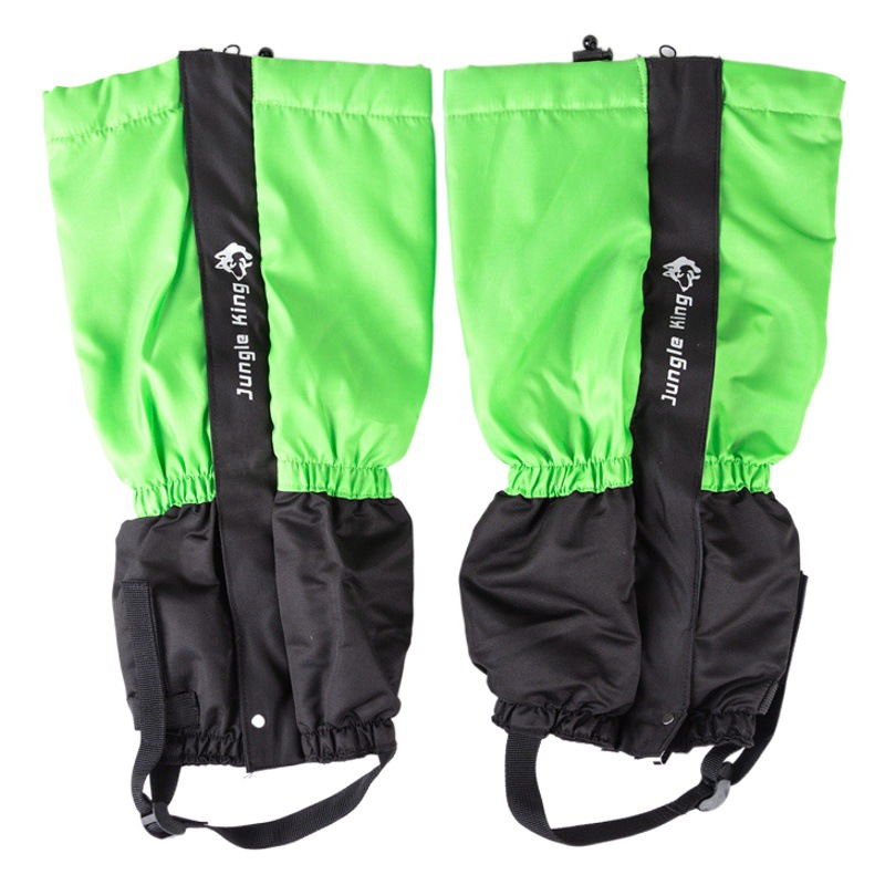 JUNGLE KING Adult Lengthened Fleece Waterproof Warm Foot Cover Genuine Leg Protection Sand Cover Outdoor Mountaineering