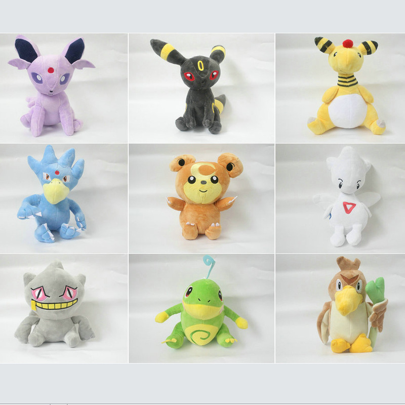 7-8inch Ibe Pokemon Bullfrog Jun Scallion Duck Gengar Duck Gengar Eevee Marylu Doll