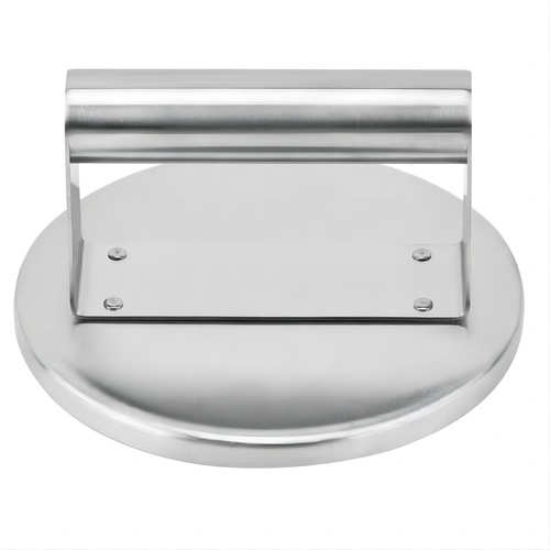 Manufacturer manual stainless steel hamburger meat press hand-pressed square cake press meat pressing plate kitchen tool
